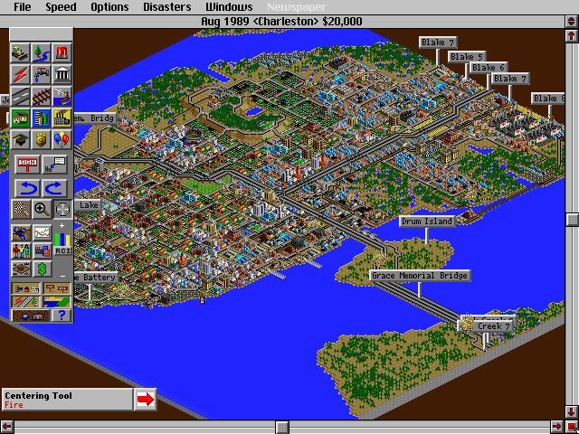 simcity 2000 water pipes not working
